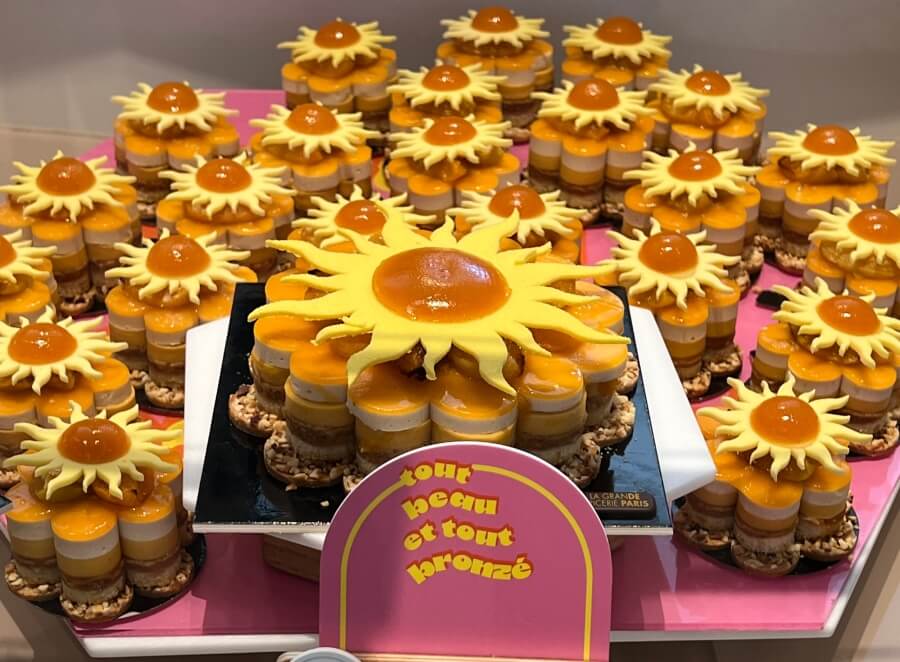 Pastries at Le Bon Marché Grande Epicerie 