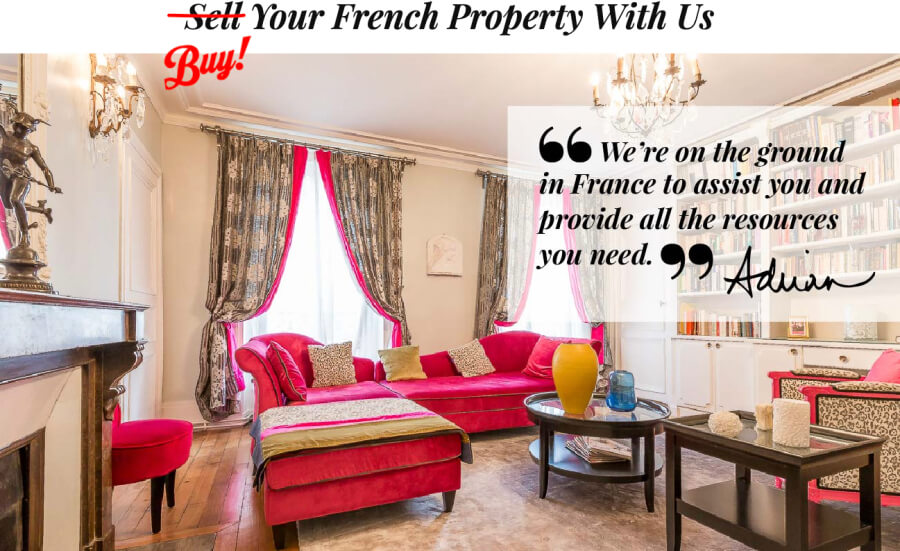 Splashpage meme for the Adrian Leeds Group's purchase and sell property services