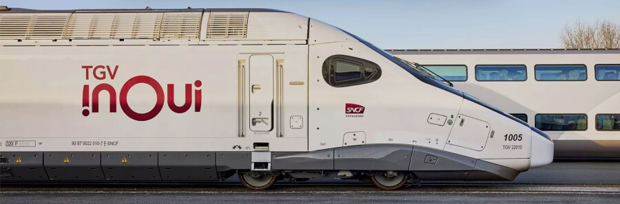 the new TGV INOUI train in France