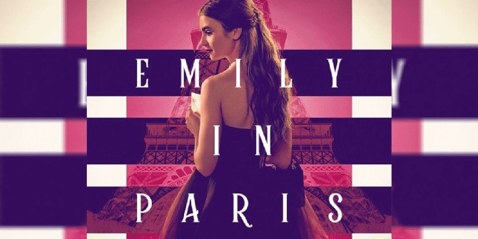 Promotional meme for Emily in Paris