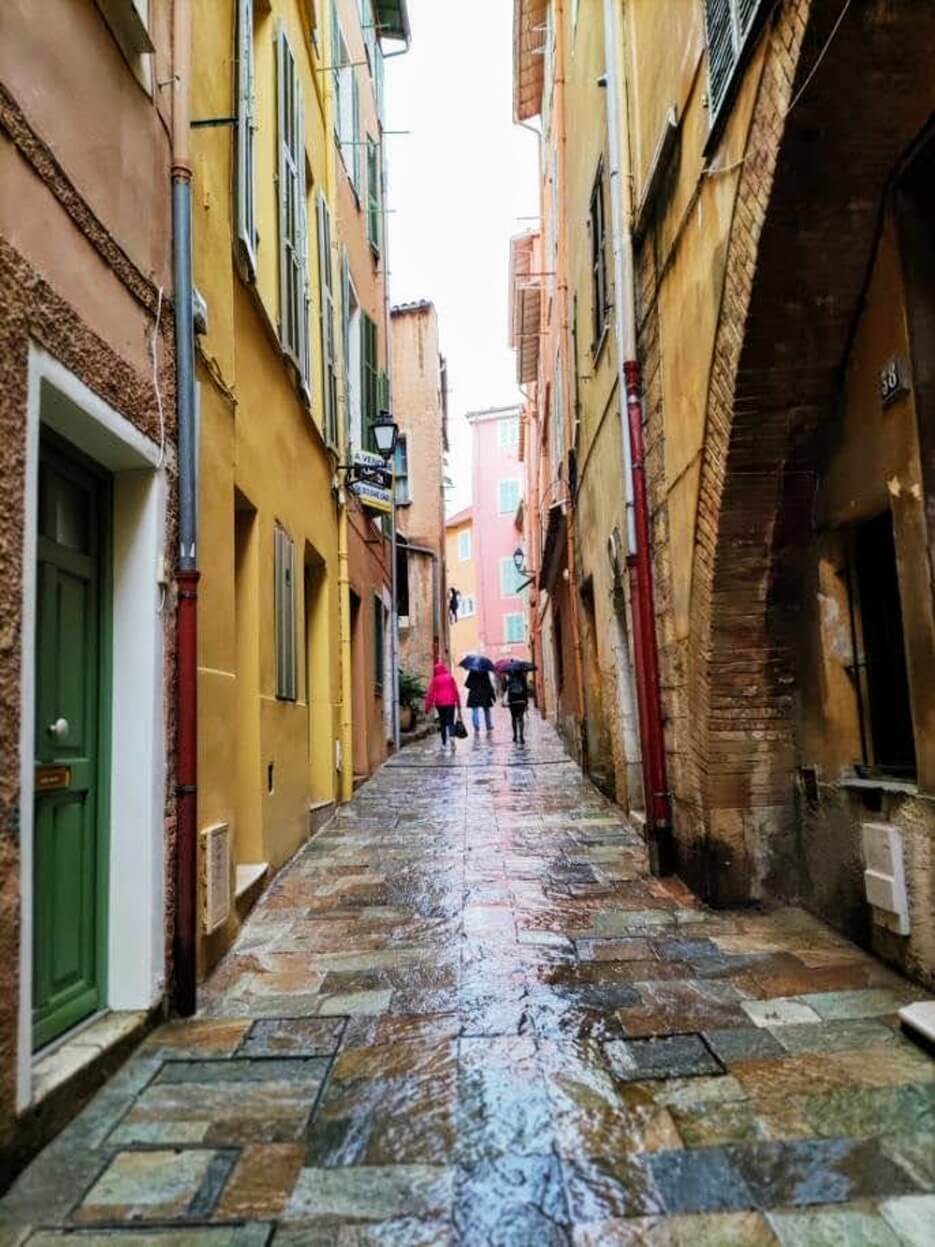 A rainy day in Villefranche-sur-Mer