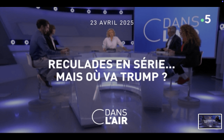 Screenshot of C dans l'Air