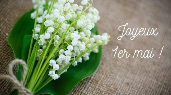 Meme celebrating May Day in France