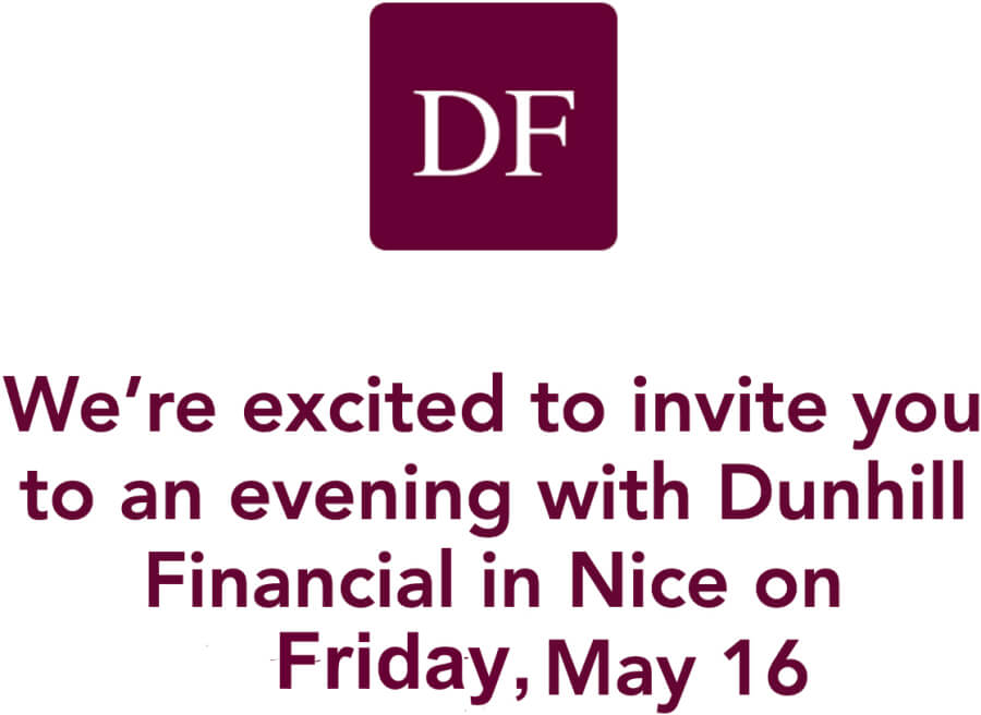 Meme for the Dunhill Financial event in Nice, France