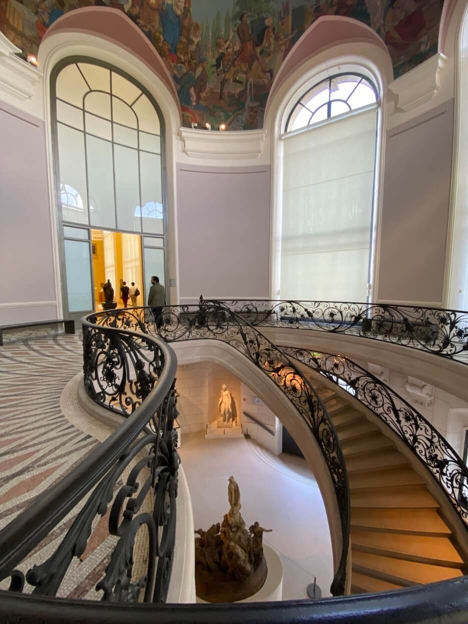 Interior of the Petit Palais in Paris