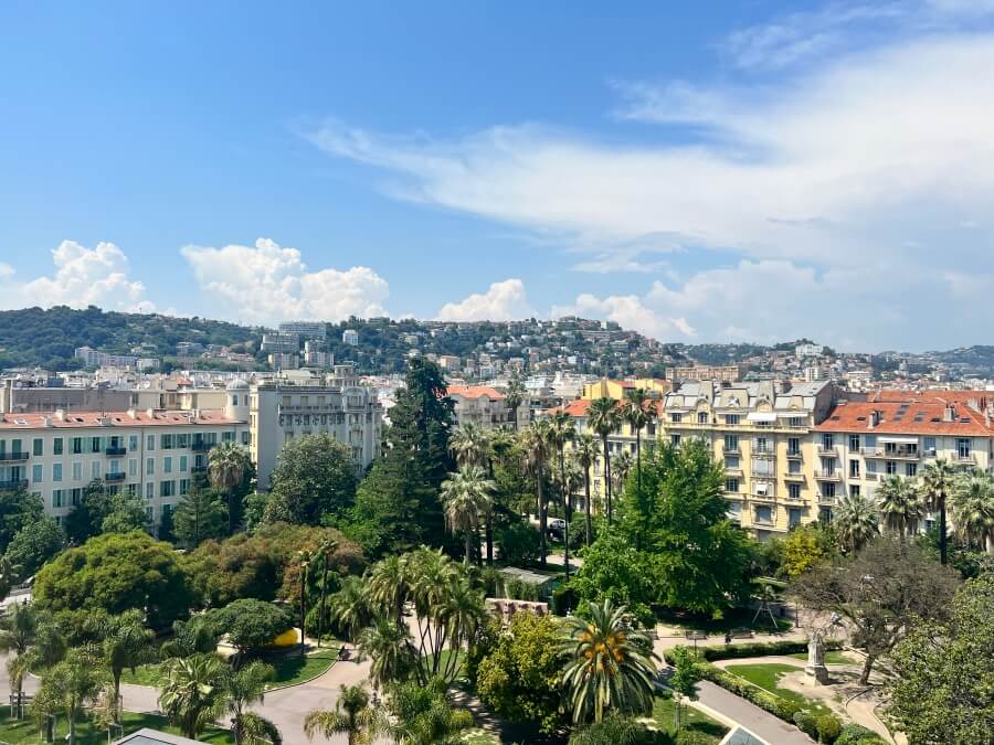 Parc Alsace Lorraine in Nice, France