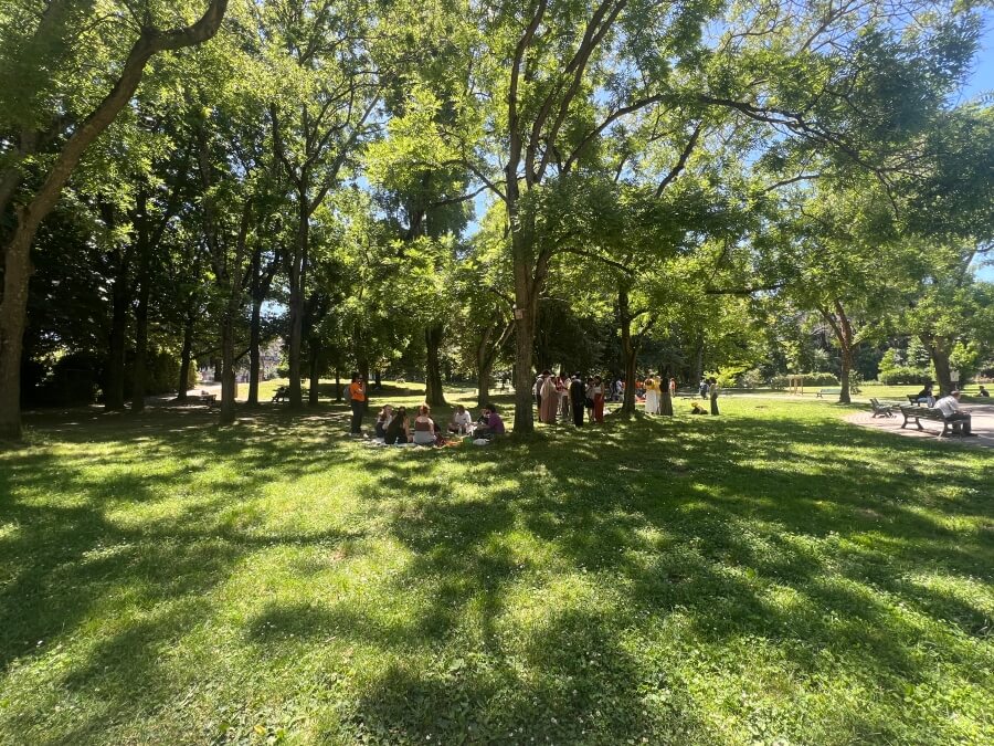 The Jardin Compans Caffarelli in Toulouse, France