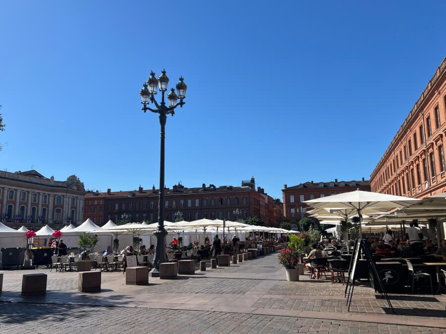 Place du Capitole in Toulouse, France