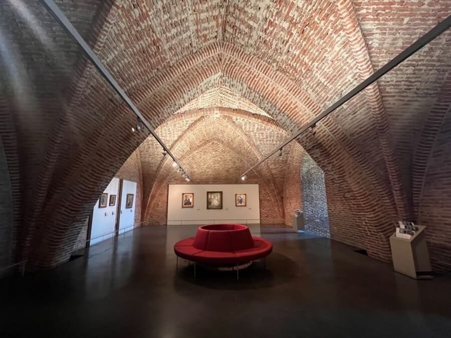 Interior of the Toulouse Lautrec Museum