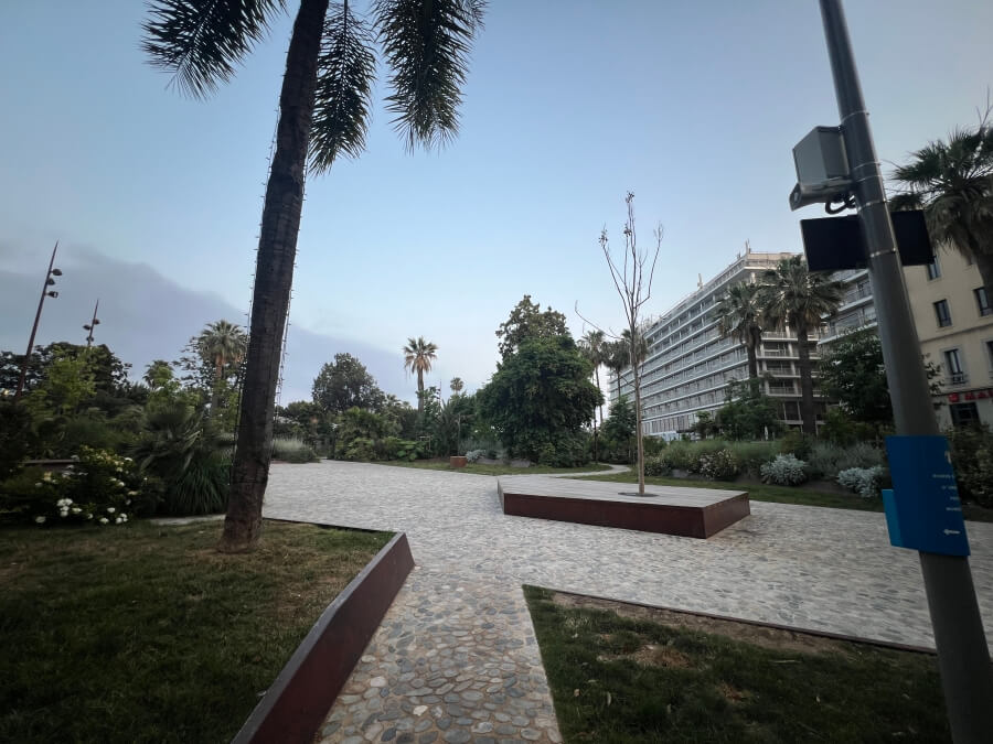Jardin de l'Armenie in Nice, France