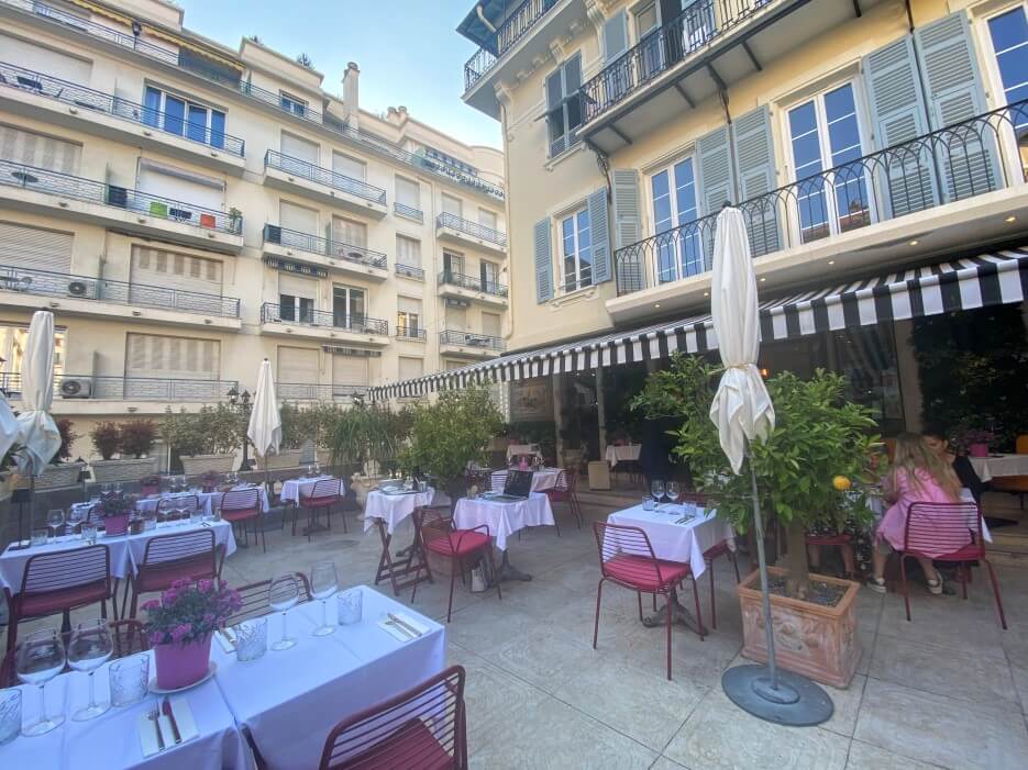 The terrace of the Grande Café de France