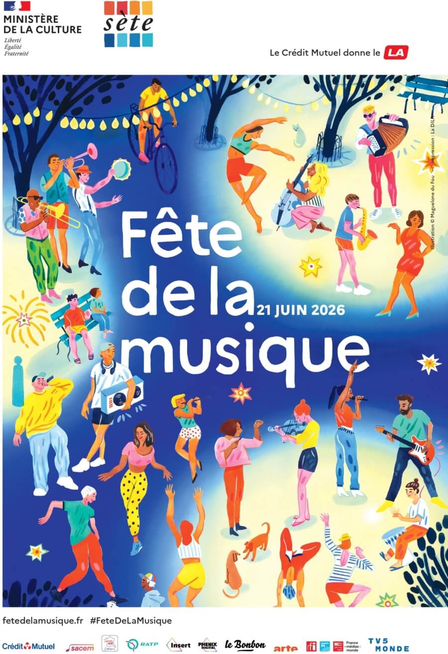 The 2026 post for France's Fête de la Musique