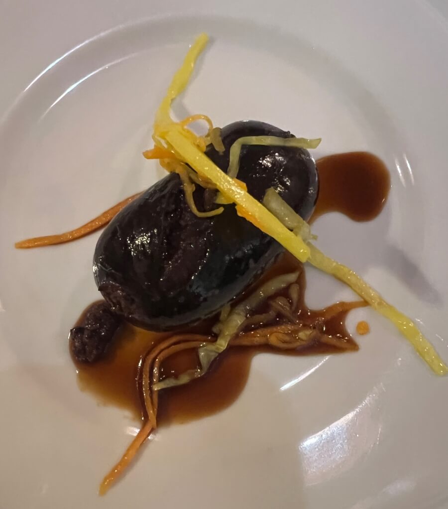The boudin noir at Le Barachois