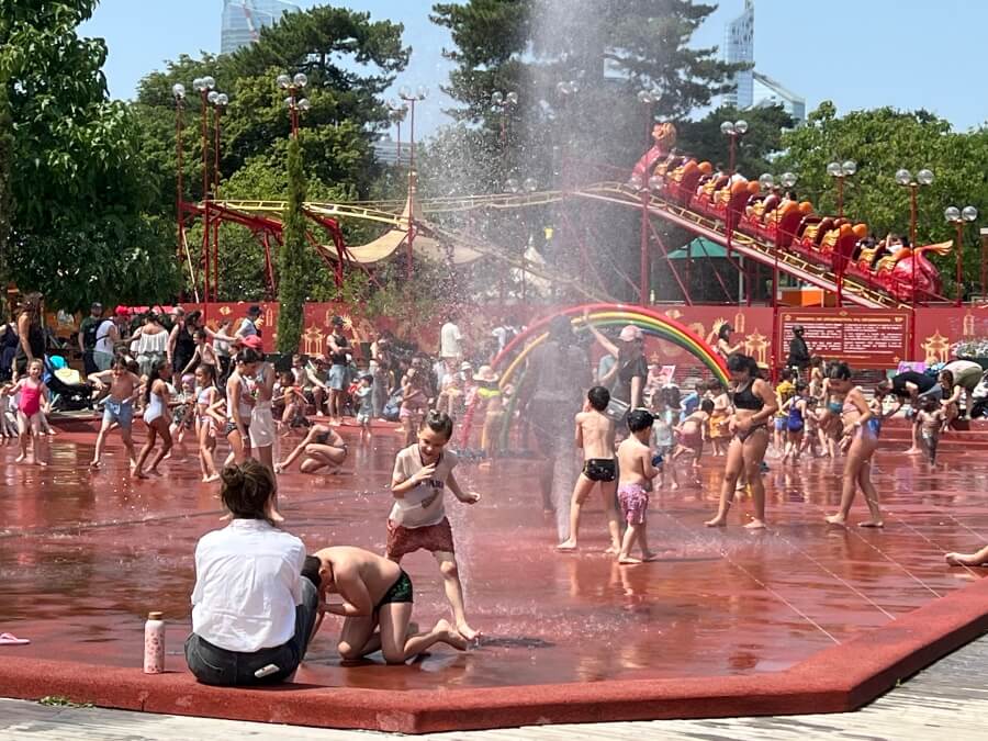 the Jardin d'Acclimation in Nice, France