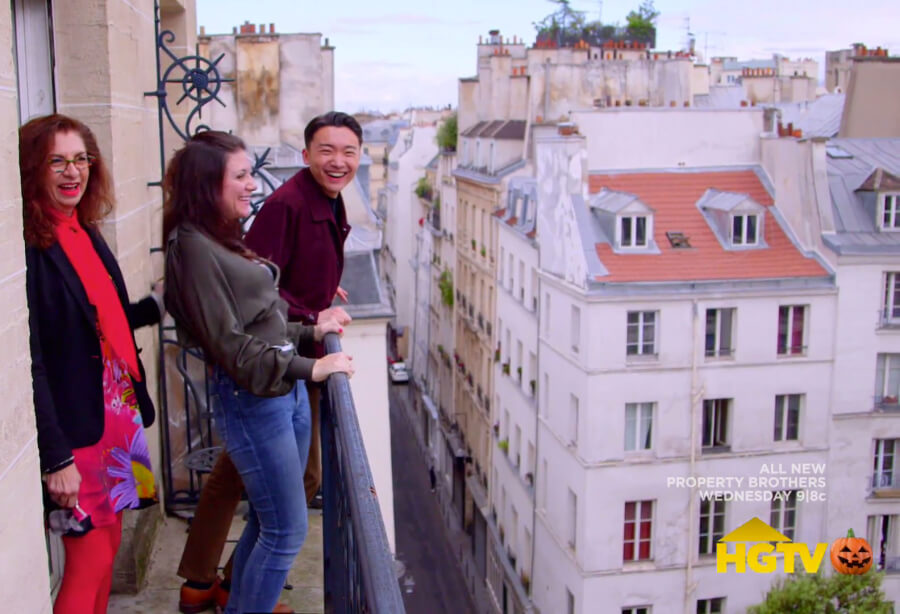 Shot from the House Hunters International episode Champagne Problems in Paris