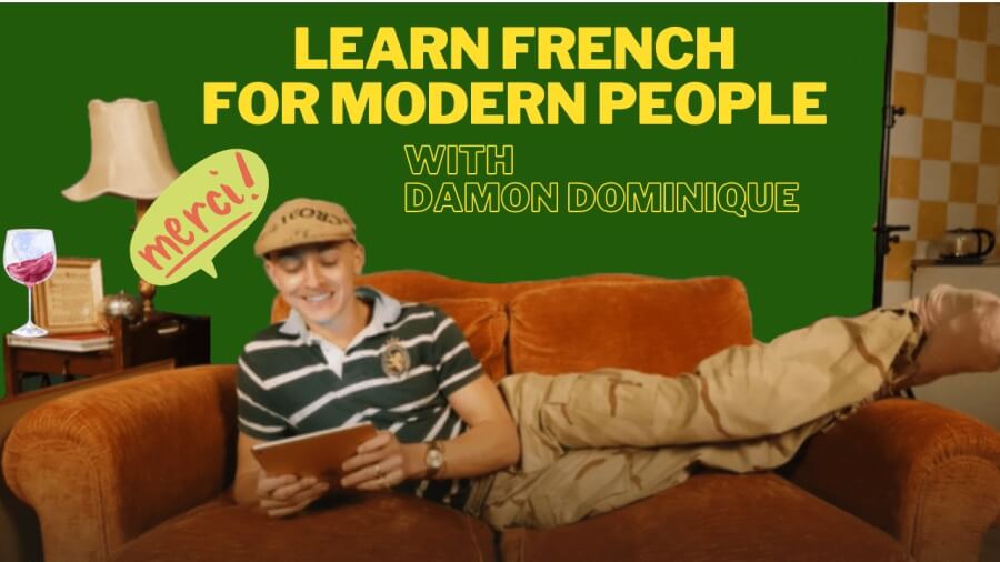 Meme for Damon Dominique's learning French courses