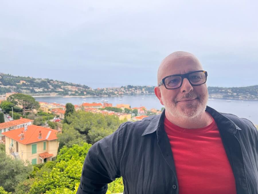 Frédéric Latty, director of the Institut de Français in Villefranche-sur-Mer