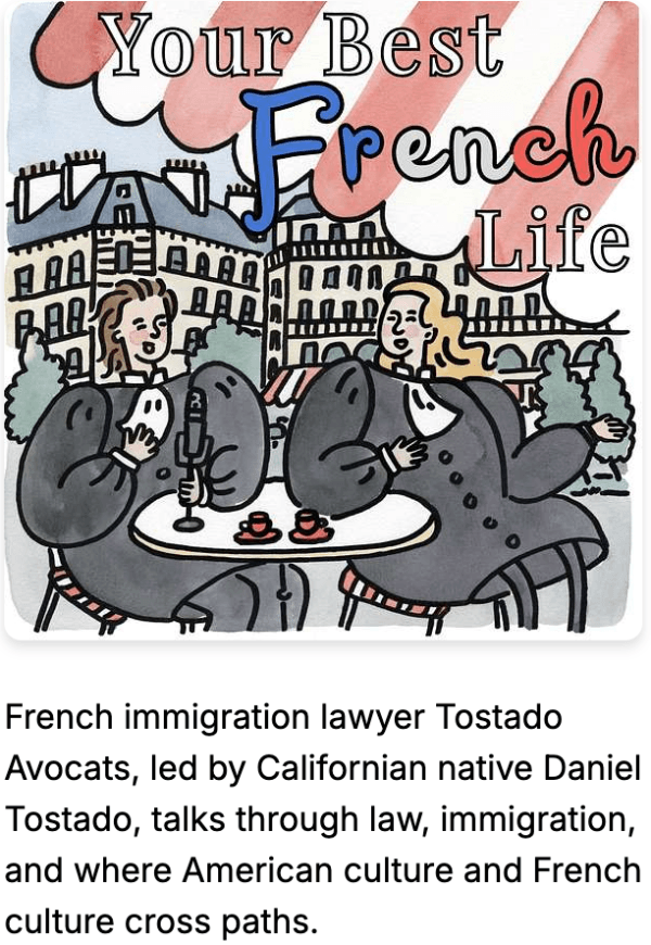Meme for Daniel Tostada's podcast Your Best French Life