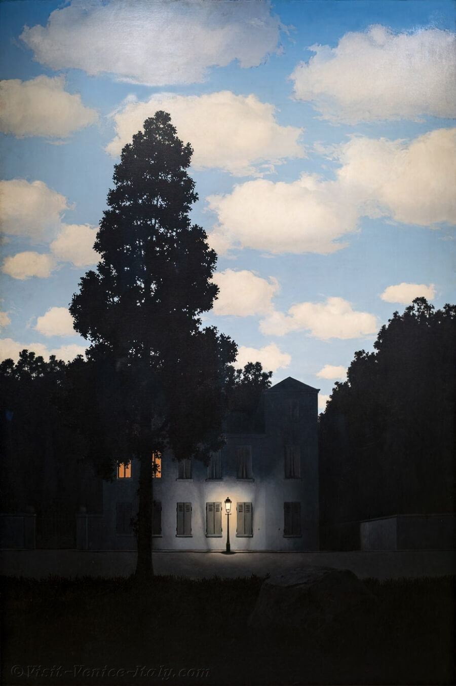 Magritte's painting, Empire of Light