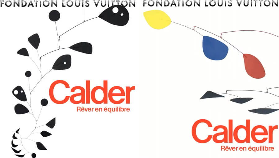 Poster for the Calder exhibit at the Centre Louis Viottin