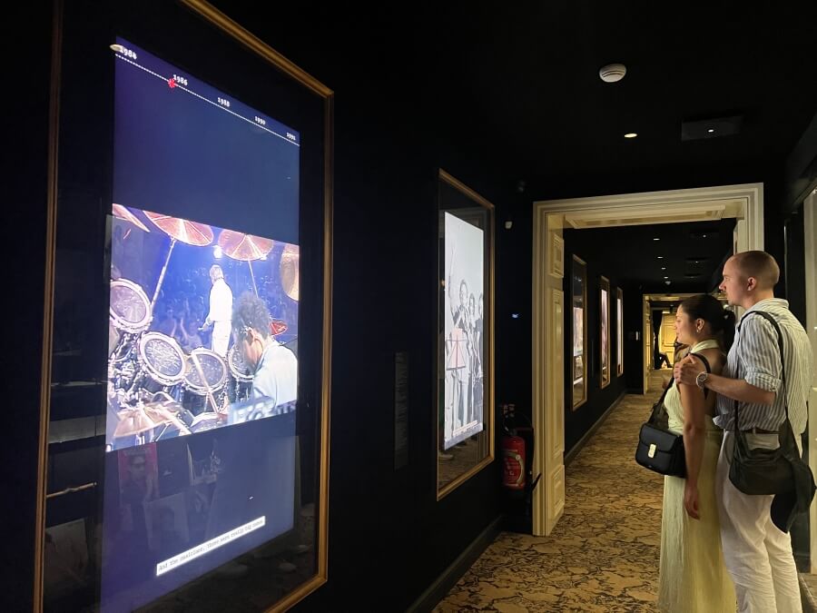 Inside the Maison Gainsbourg museum