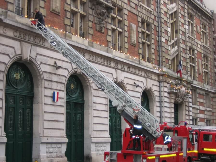 Caserne de Sévigné in the Marais