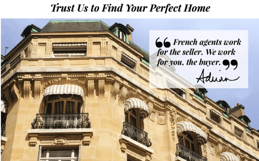Meme for the Adrian Leeds Group's property search services