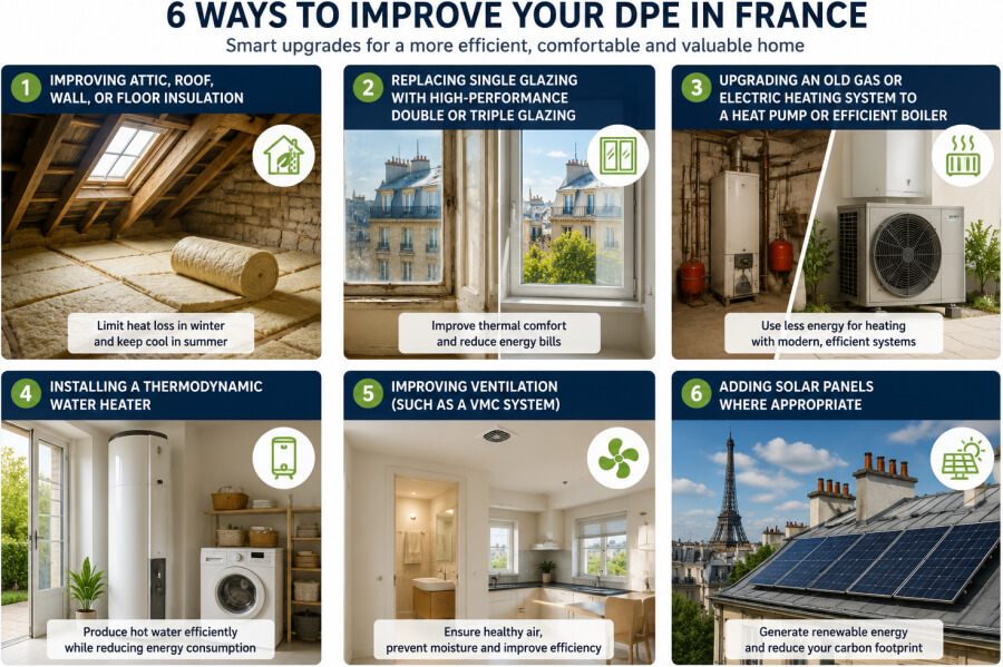 6 ways to improve your DPE rating