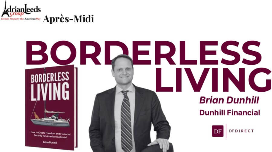 Brian Dunhill's presentation on Boarderless Living at July's Après-Midi in Nice, France