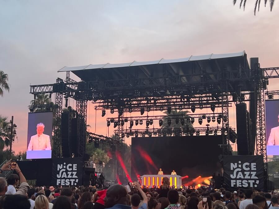 Polo and Pan perform at Nice Jazz Festival 2025