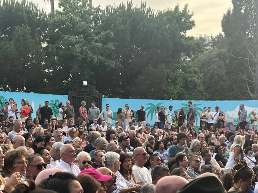 The Théâtre de Verdure in Nice at Jazz Fest