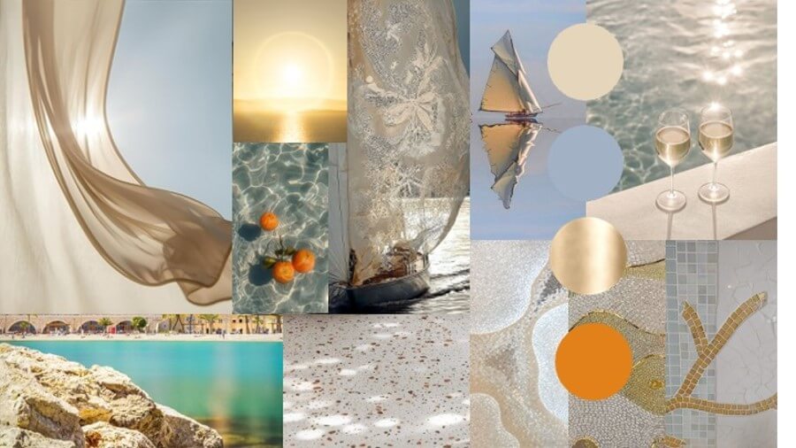 Décor ideas for the new Fractional Property, La Perle du Port in Nice, France