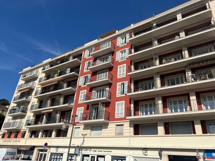 The building exterior for the new Fractional Property, La Perle du Port in Nice, France