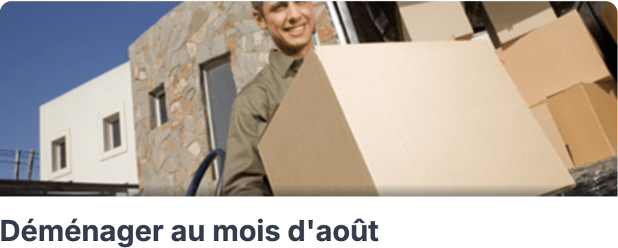 Moving in August can be a chore