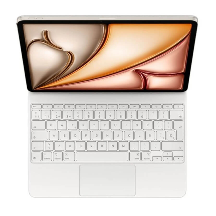 Apple's iPad Pro with the magic keyboard