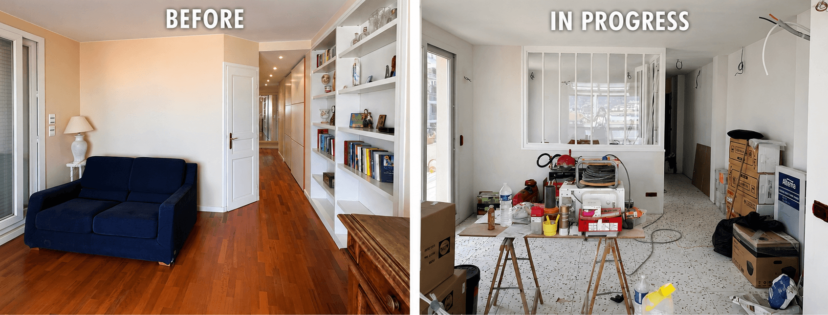 Heaven on Seventh before and after
