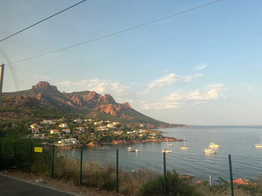 The Var coastline