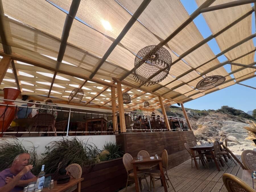 The restaurant at Pain de Sucre