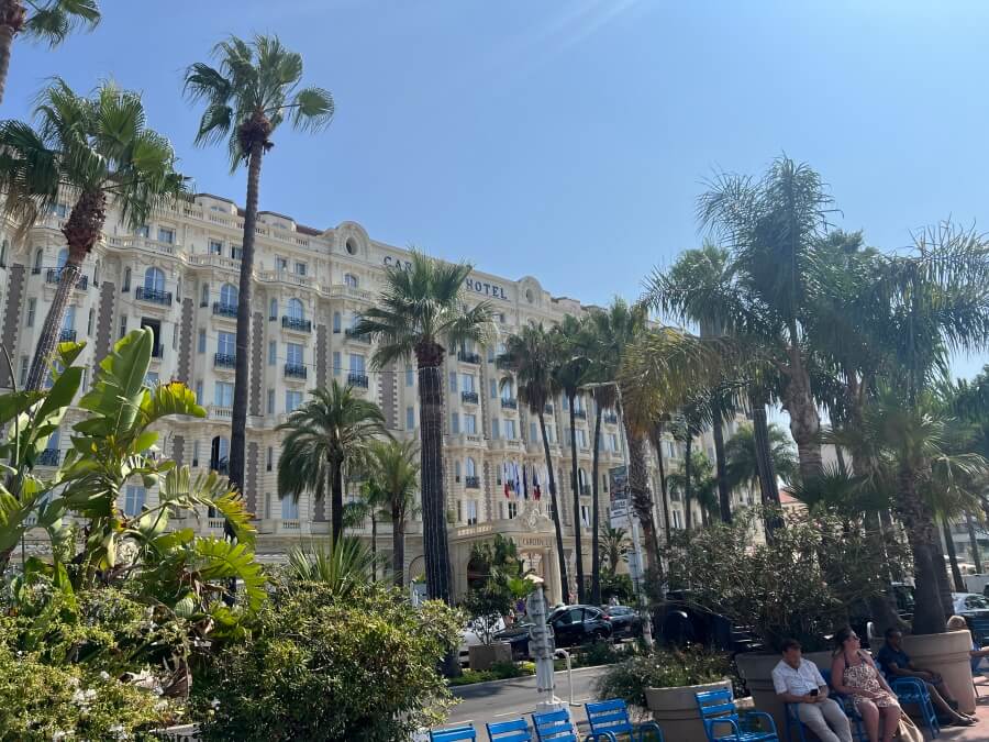 The Carlton Hotel in Cannes, France