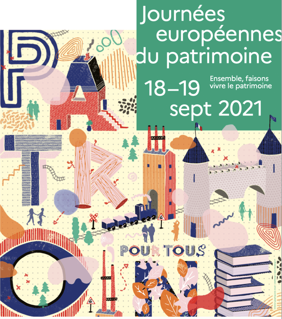 Poster for Les Journées Européennes du Patrimoine in France
