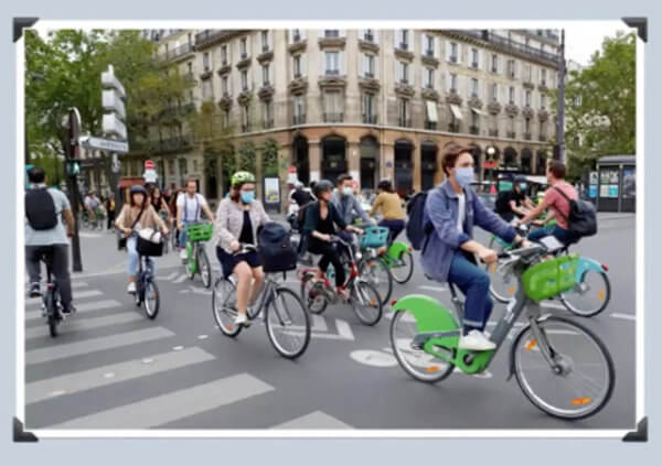 Véligo bicycles in Paris