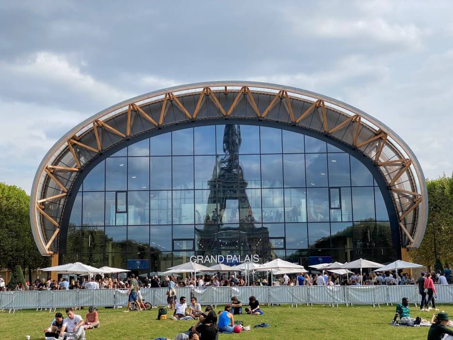 The Grad Palais, site for the Art Paris Art Fair