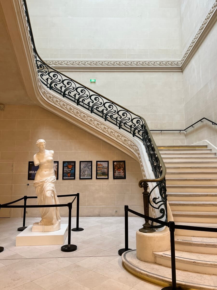 Renovated interior of the Grand Palais in Paris