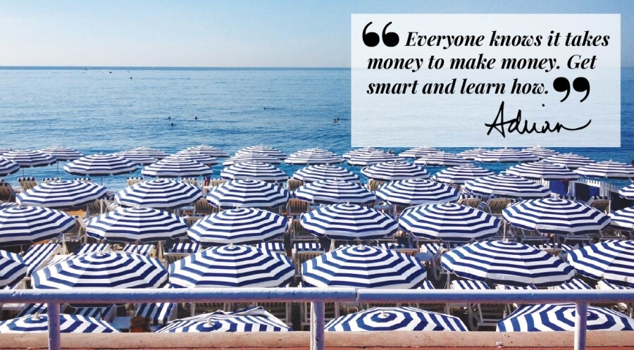 Adrian Leeds Group meme for planning your finances