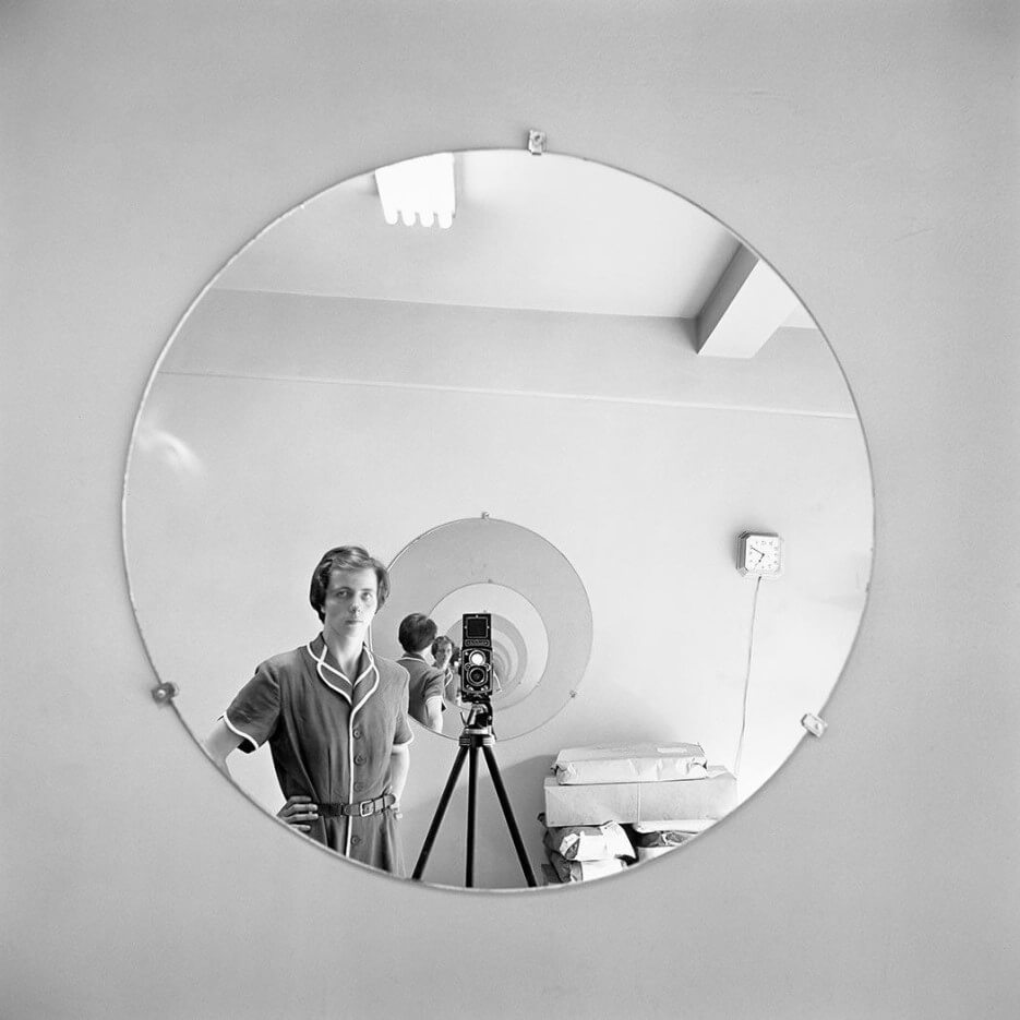 Self portrait of Vivian Maier