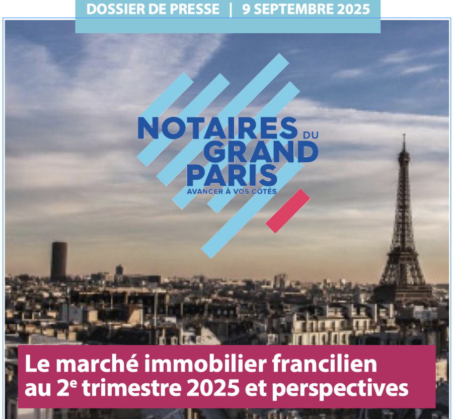 Cover of the Paris Notaire's latest property report