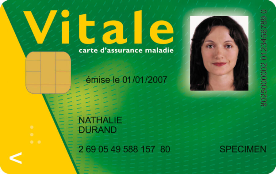 French medical care card, Carte Vitale
