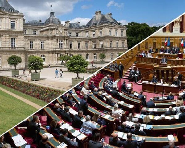 Palais du Lucembourg and the Senate chambers