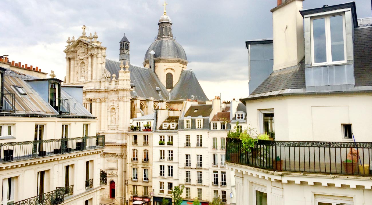Rooftops in Paris Copyright Patty Sadauskas