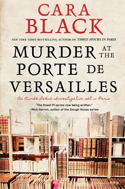 Book cover for Murder at the Porte de Versailles by Cara Black